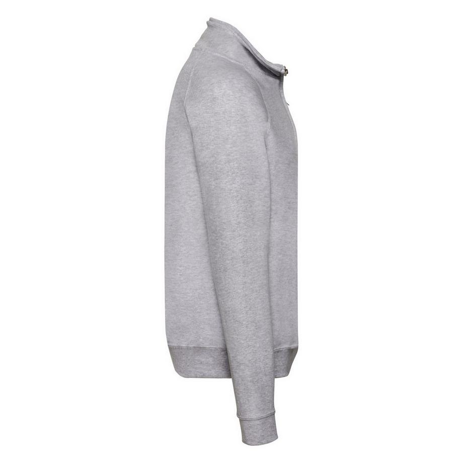 Fruit of the Loom Classic Sweatshirt mit kurzem Reißverschluss  