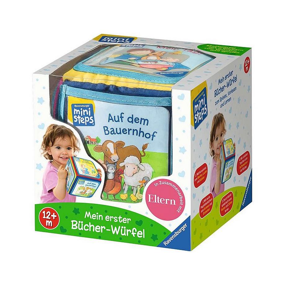 Ravensburger  Ministeps: Mein erster Bücher-Würfel (Starter-Set) 