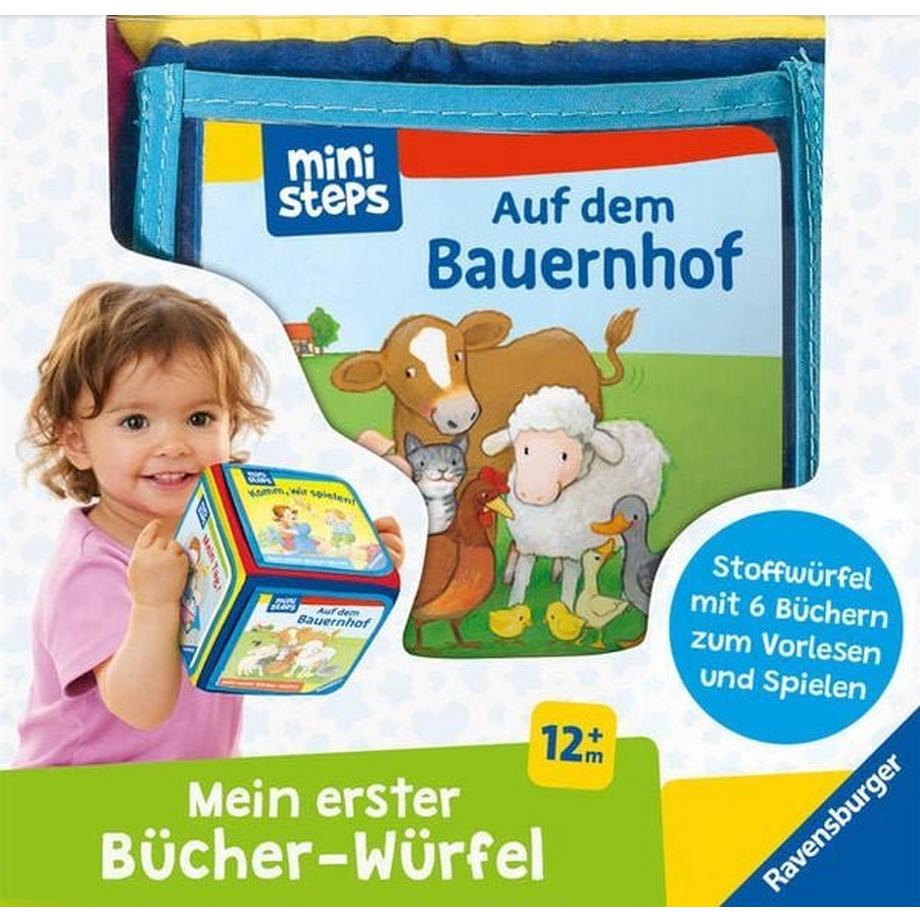 Ravensburger  Ministeps: Mein erster Bücher-Würfel (Starter-Set) 