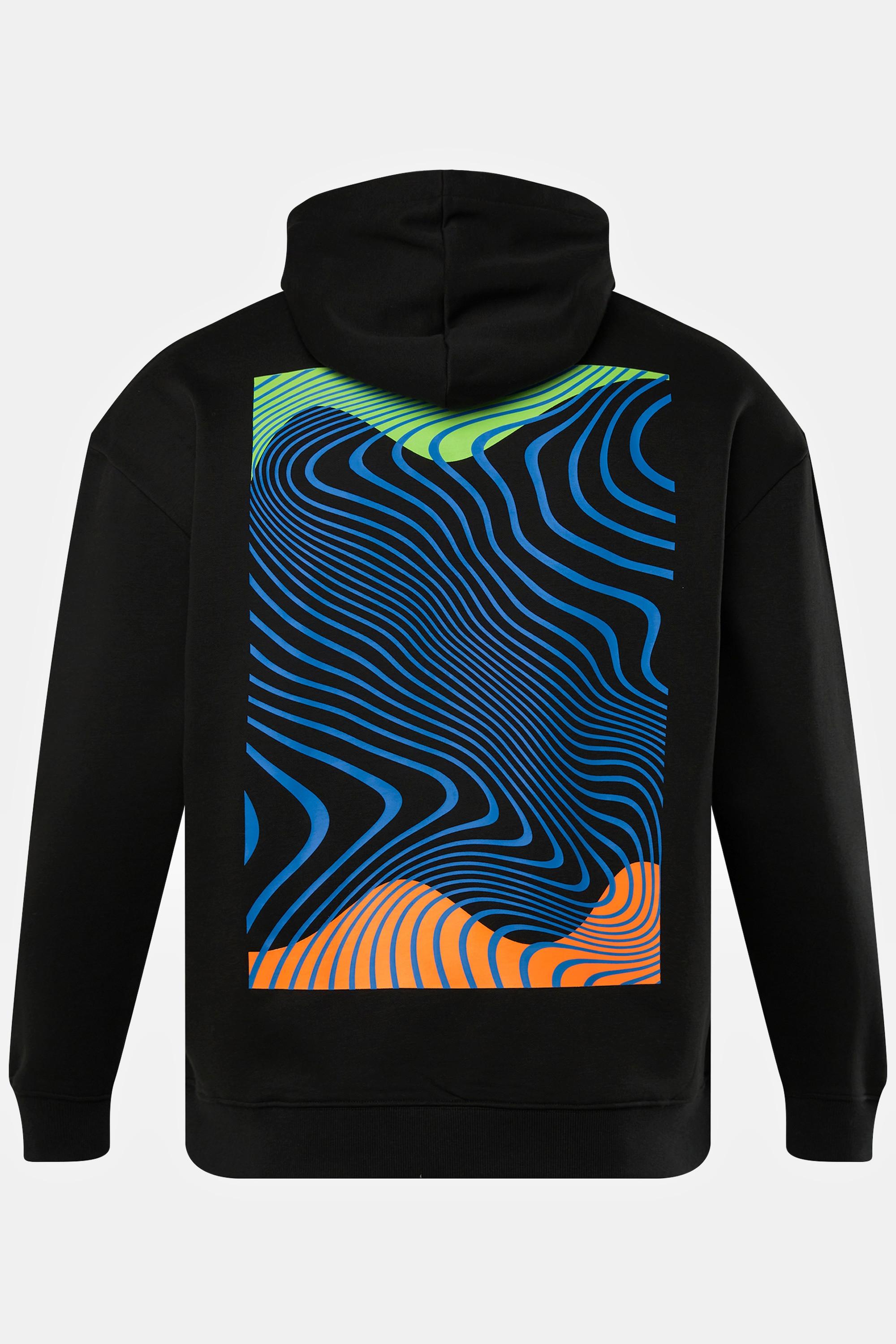 Sthuge  Hoodie, oversized, Kapuze, Rückenprint 