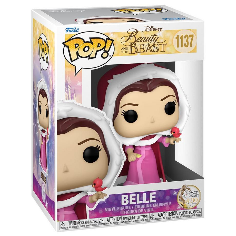 Funko  Figurine POP Disney La Belle et la Bête Belle d'hiver 
