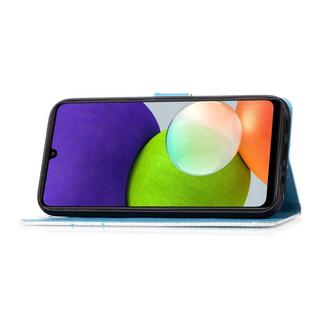 Cover-Discount  Galaxy A22 4G - Custodia in pelle Motivo 