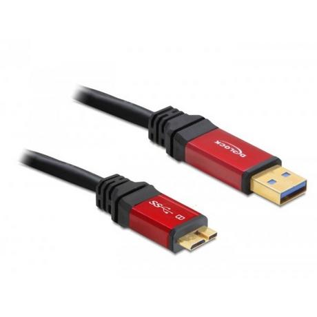 DeLock  1.0m 3.0 USB A/micro-B cavo USB 1 m USB 3.2 Gen 1 (3.1 Gen 1) Micro-USB B 