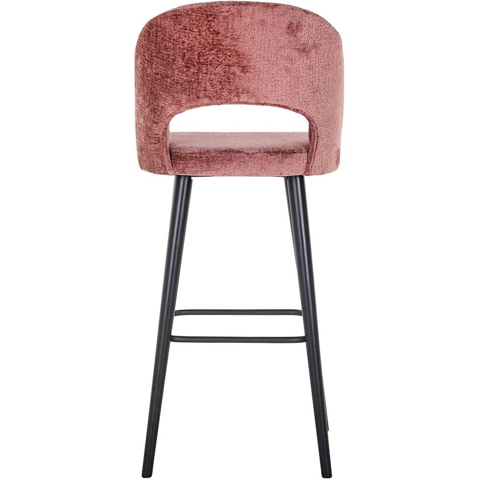 mutoni Tabouret de bar Savoy rose noir 113  