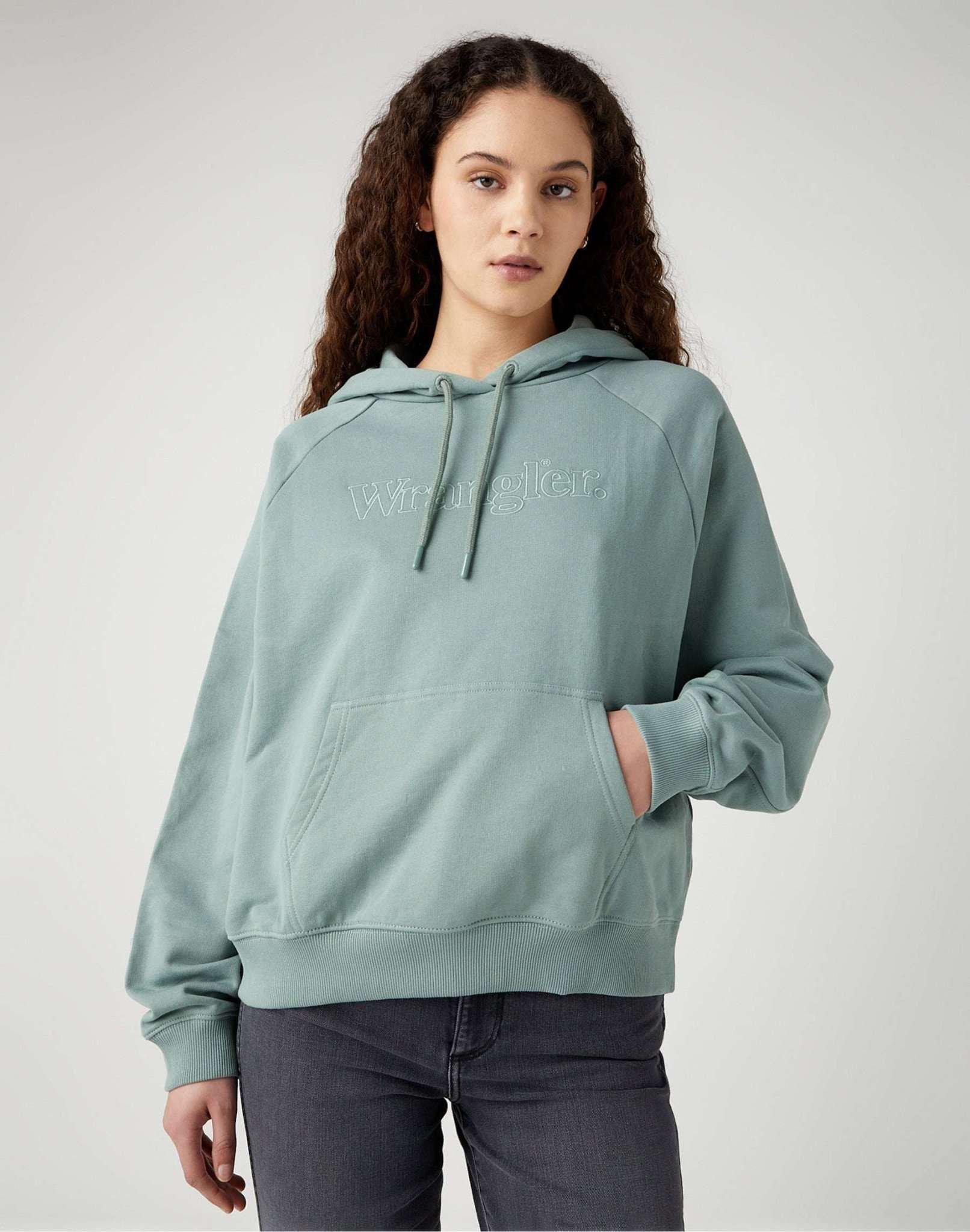 Image of Sweatshirts Relaxed Hoodie Damen Grün M
