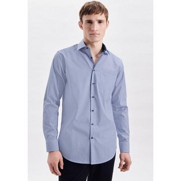 Chemise Business Regular Fit Manche longue A Rayures