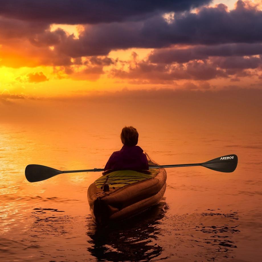 Arebos  2IN1 SUP Pagaie double 