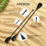 Arebos  2IN1 SUP Pagaie double 