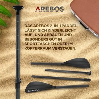 Arebos  2IN1 SUP Pagaie double 