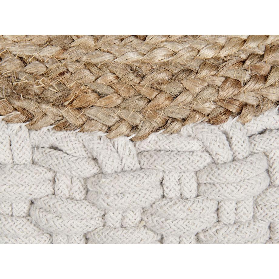 Beliani Pouf en Coton Boho AIZA  