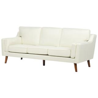 Beliani 3 Sitzer Sofa aus Polyester Retro LOKKA  