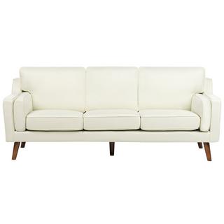 Beliani 3 Sitzer Sofa aus Polyester Retro LOKKA  