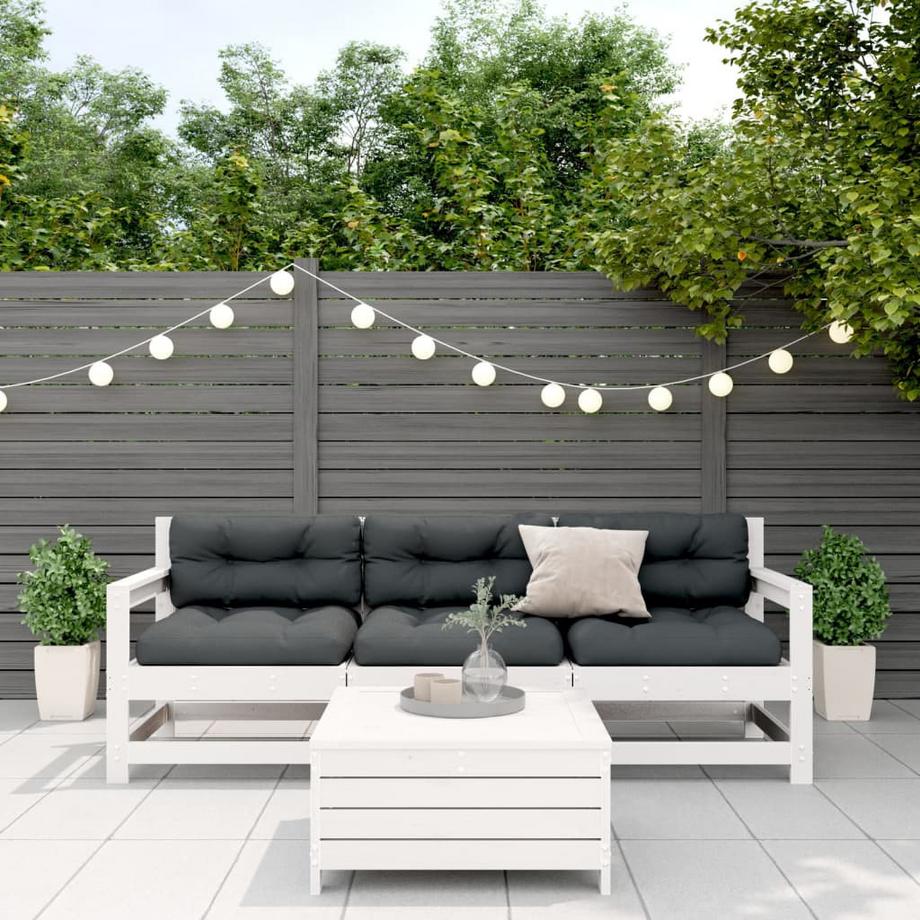 VidaXL set salotto da giardino Legno di pino  