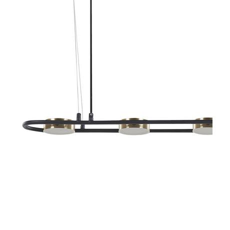 Beliani Lampe suspension en Acier Moderne MALI  