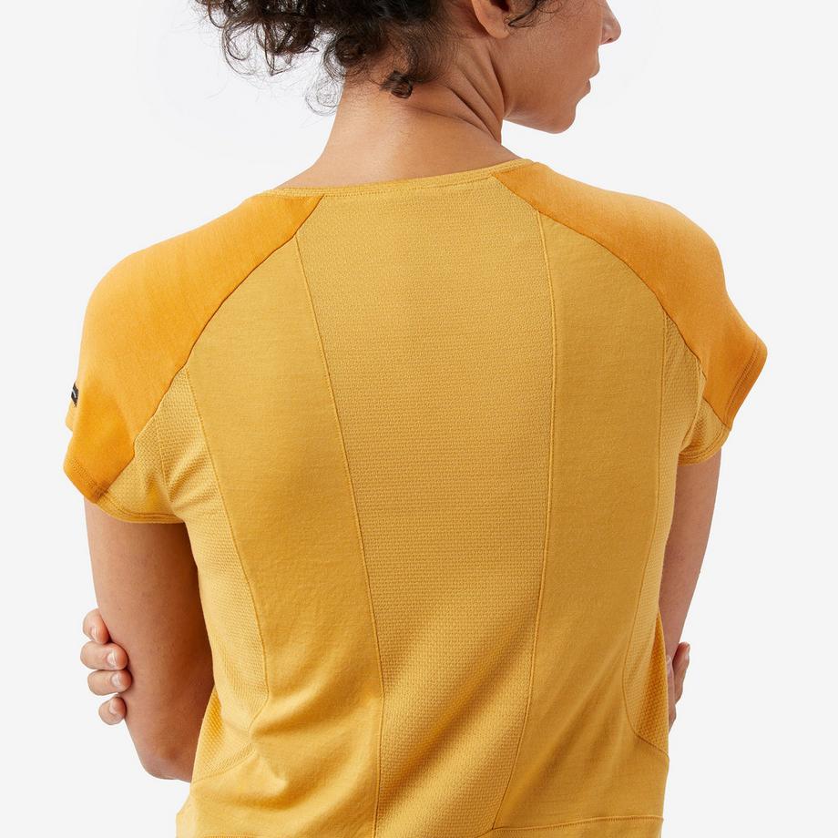 FORCLAZ TREK 500 Kurzarmshirt  Merinowolle 