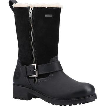 Stiefel Alverton, Leder