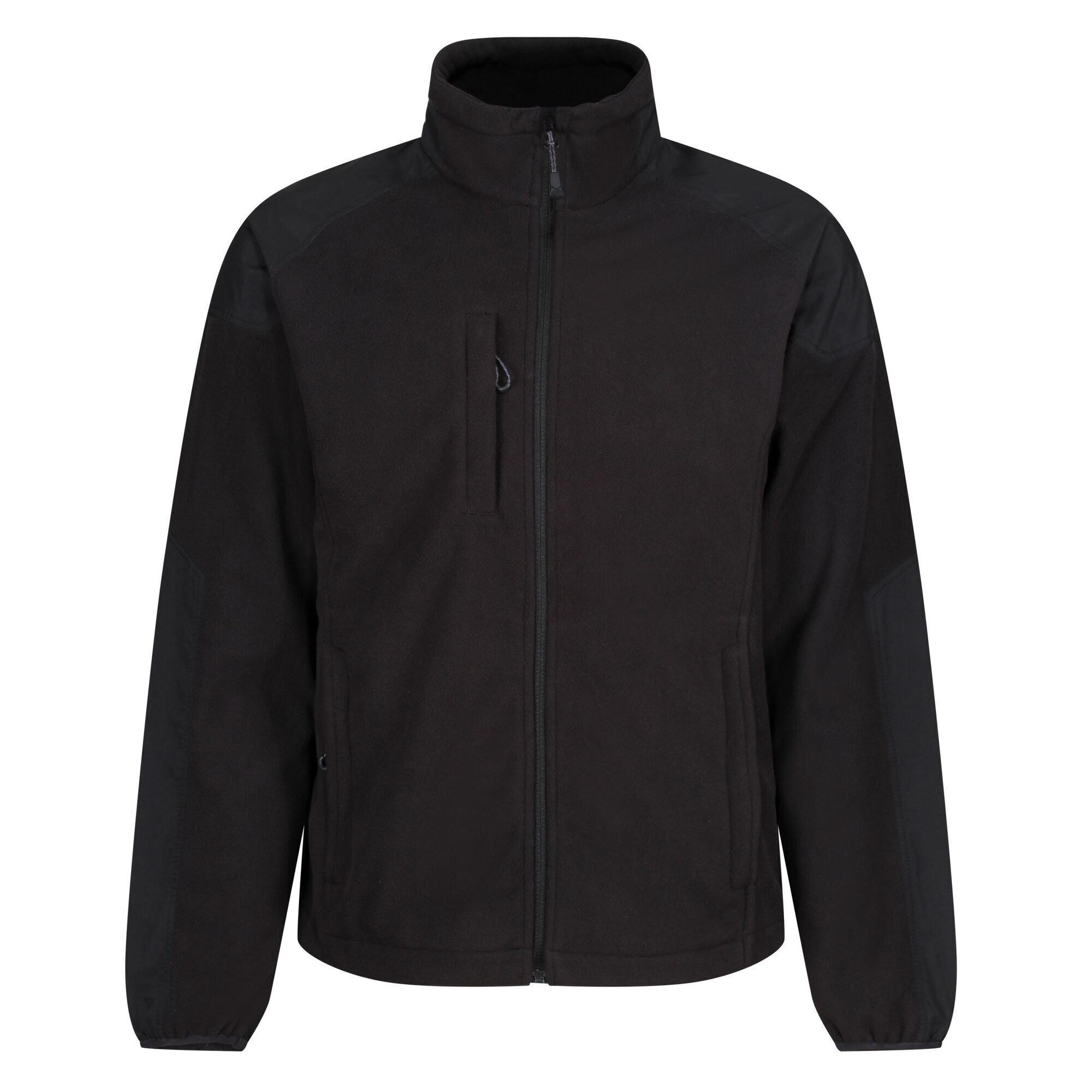 Image of "broadstone" Fleecejacke, Durchgehender Reißverschluss Herren Schwarz XL