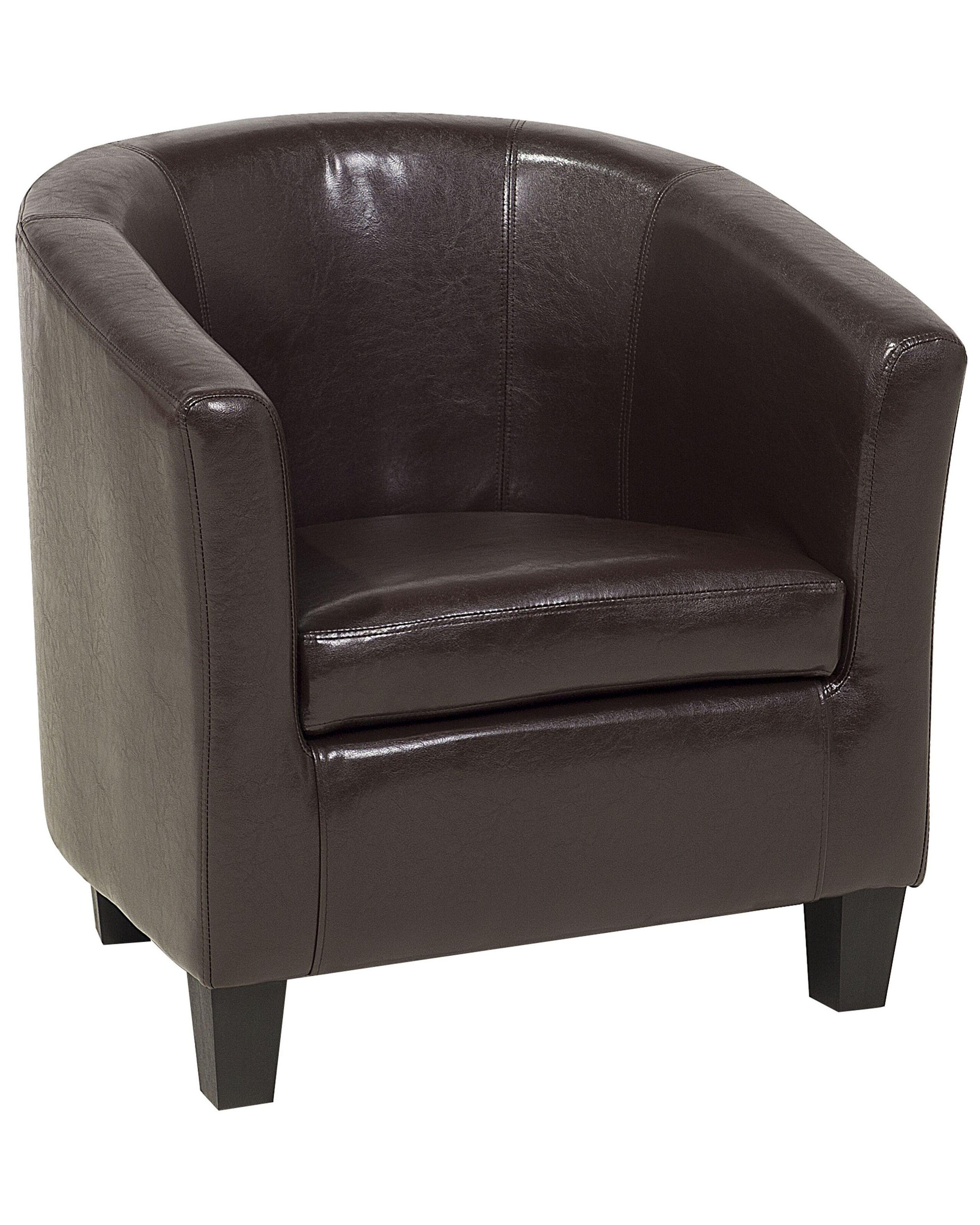 Image of Sessel aus Kunstleder Retro BORWICK Sessel aus Kunstleder Retro BORWICK