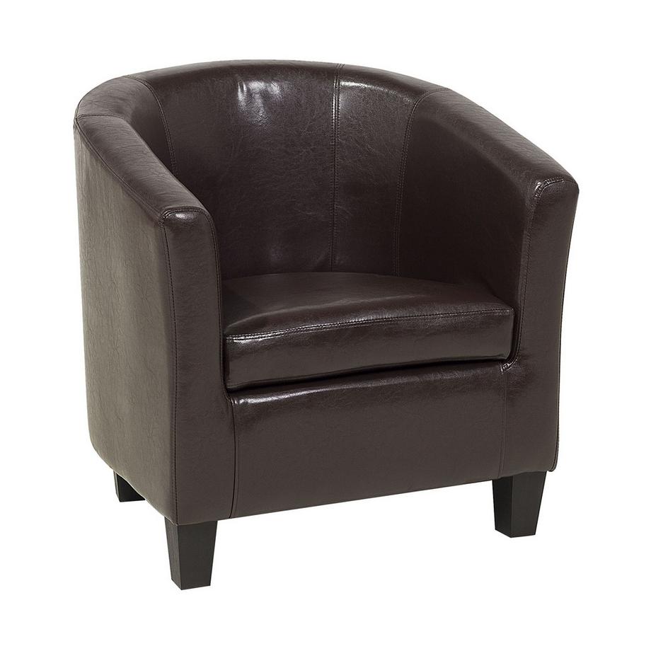 Sessel aus Kunstleder  BORWICK