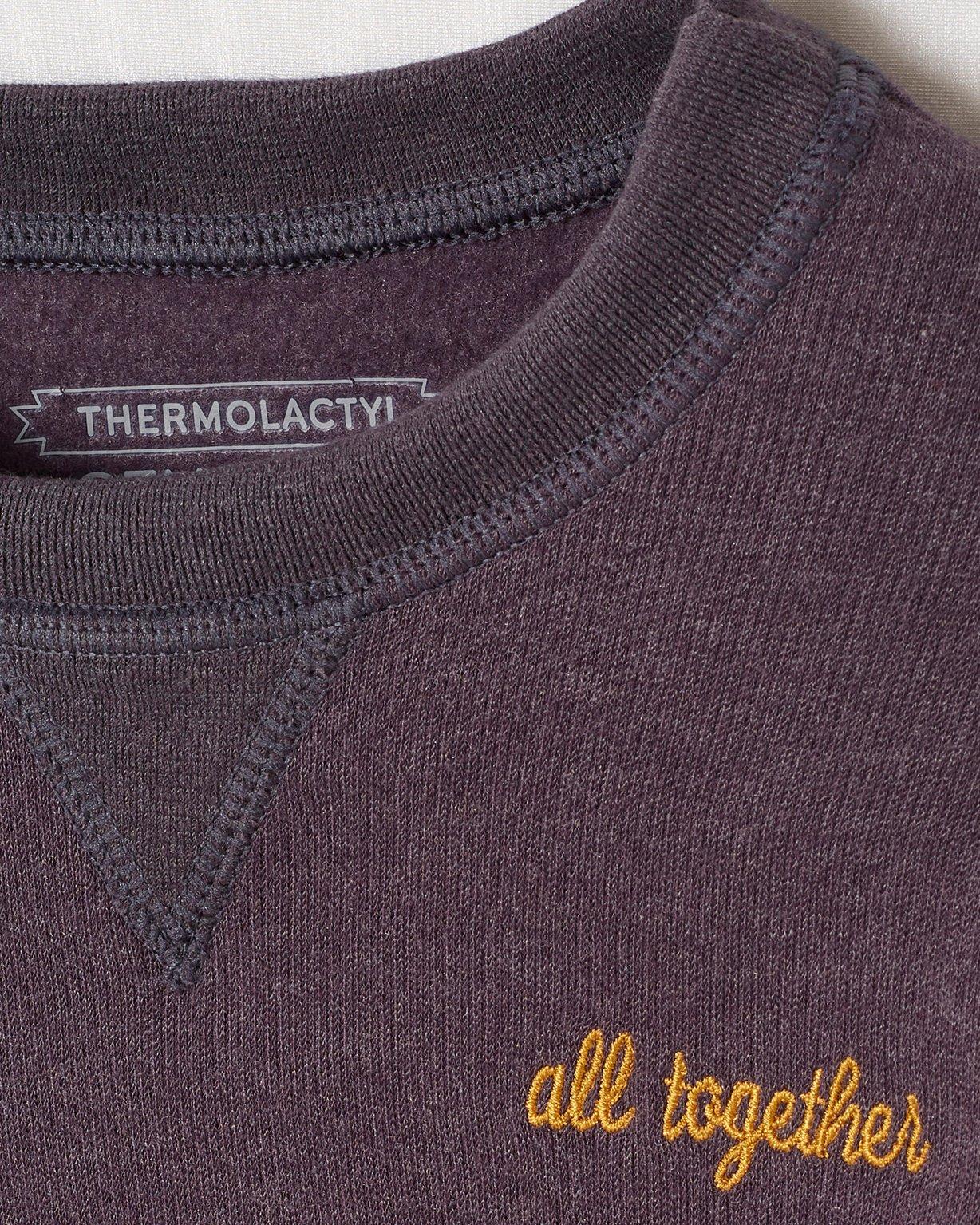 Damart  Sweat-shirt molleton gratté Thermolactyl Sensitive, chaleur Intense 5. 