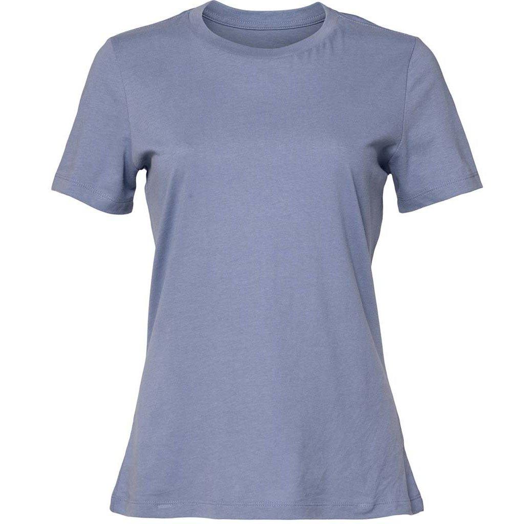 Image of Relaxed Jersey Tshirt Damen Lavendel M