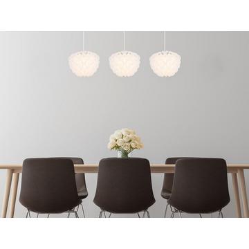 Lampe à suspension Irene métal blanc 3xE14