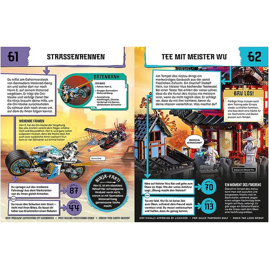 LEGO Rette die Welt Ninjago Simon Hugo Gebundene Ausgabe 