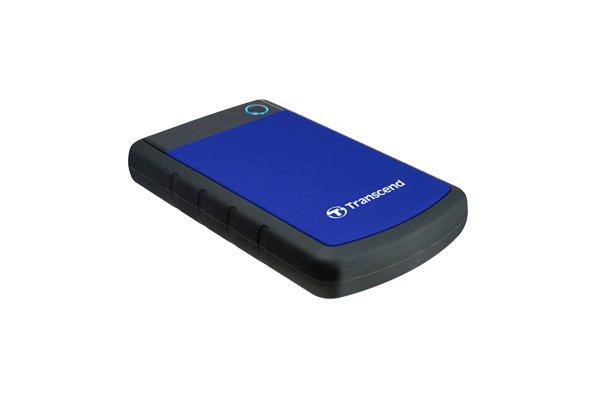 Transcend  StoreJet 25H3 disco rigido esterno 4 TB Blu, Blu marino 