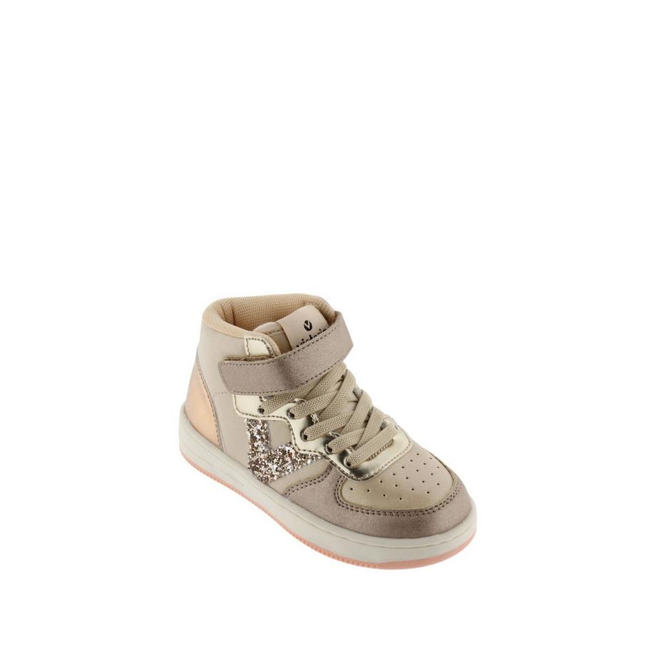 Victoria Sneakers metallizzate con lacci elastici  