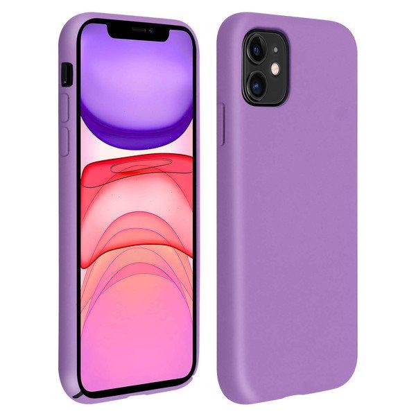 Avizar  Coque Soft Touch iPhone 11 Violet 