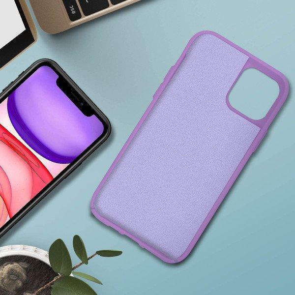 Avizar  Coque Soft Touch iPhone 11 Violet 