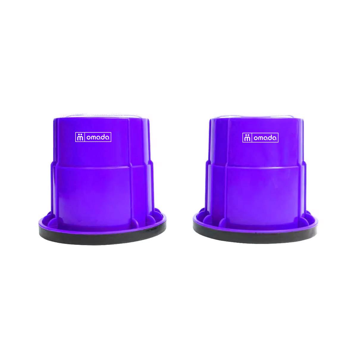 Image of Sabots / Stelzen Rutschfeste Becher Kinder (satz Von 2) Unisex Violett ONE SIZE