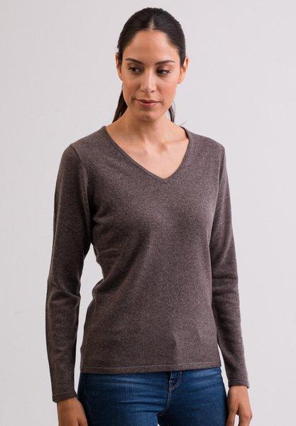 CASH-MERE.CH  Kaschmir V-Ausschnitt Pullover 