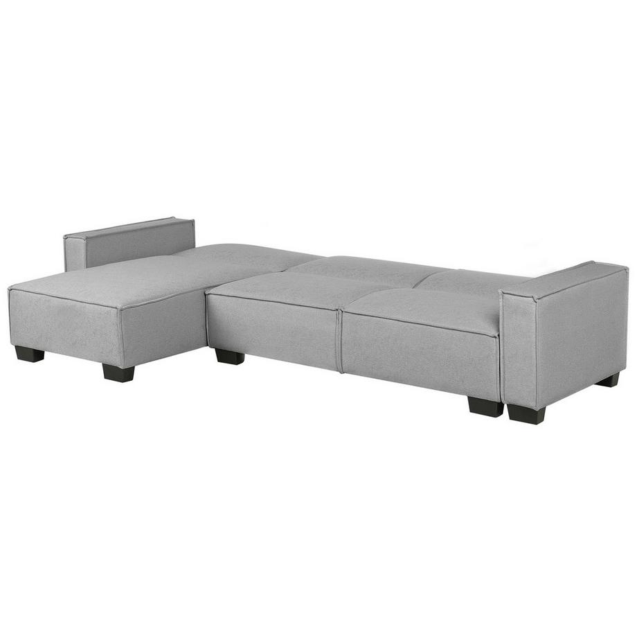 Beliani Canapé d'angle en Tissu  ROMEDAL  