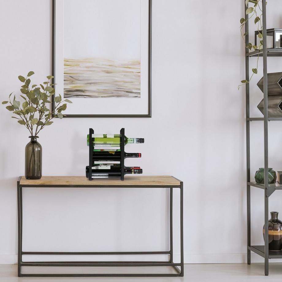 B2X Casier à vin en métal pour 9 bouteilles  