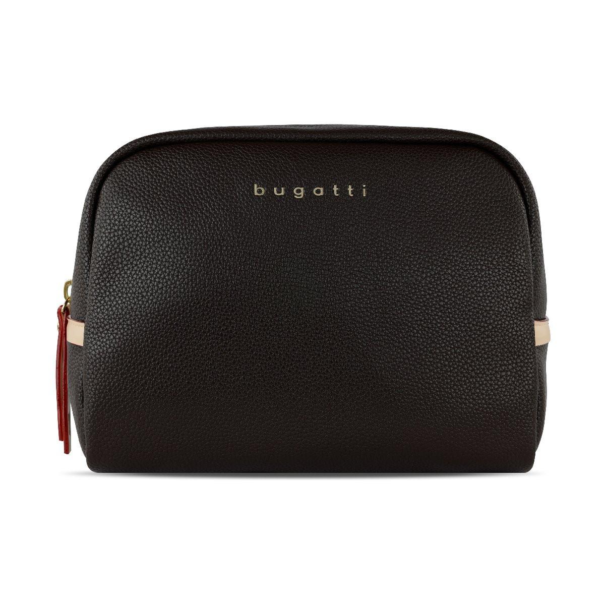 BUGATTI  Ella Kosmetiktasche, brun foncé 