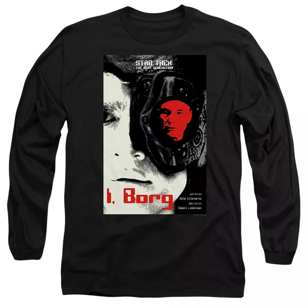 Star Trek - The Next Generation Season 5 Episode 23 TShirt, für Damen, Schwarz, Größe XXL