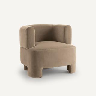 AM.PM Fauteuil velours petit modèle  