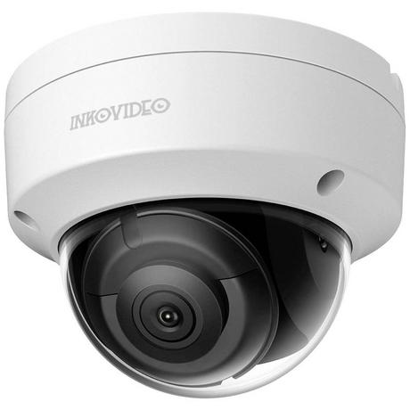 Inkovideo  Inkovideo 4K 8 MP PoE Netzwerk Dome Überwachungskamera 