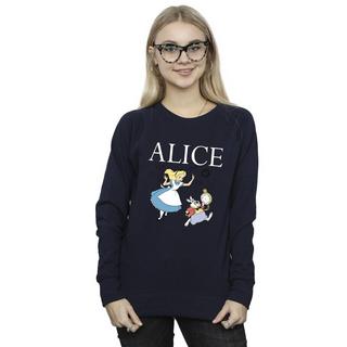 Disney  Sweat ALICE IN WONDERLAND FOLLOW THE RABBIT 