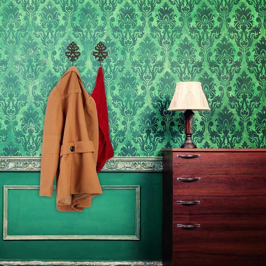 B2X  Kleiderhaken aus Gusseisen - 6er-Set 