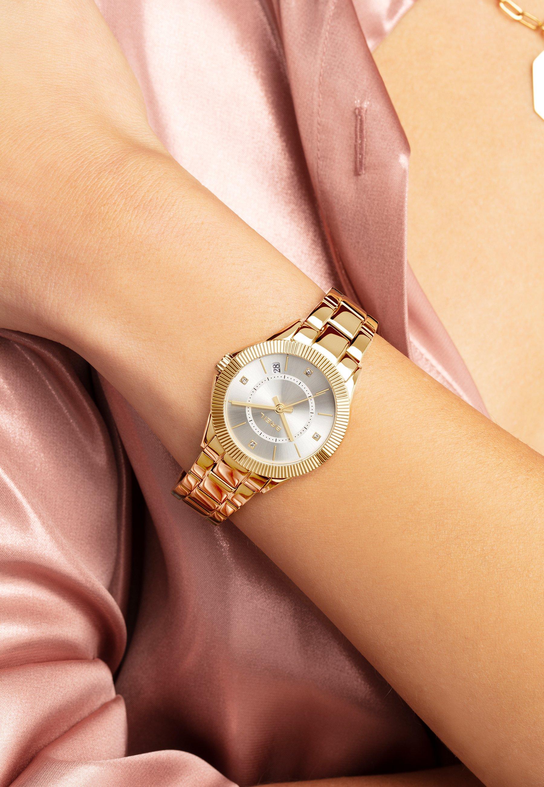 Image of Armbanduhr Shimmery Damen Multicolor ONE SIZE