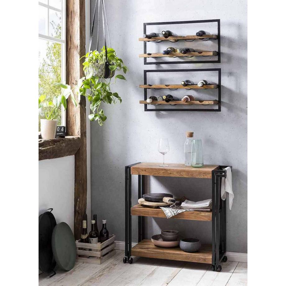 mutoni Wandweinregal Havanna 65x25x35  
