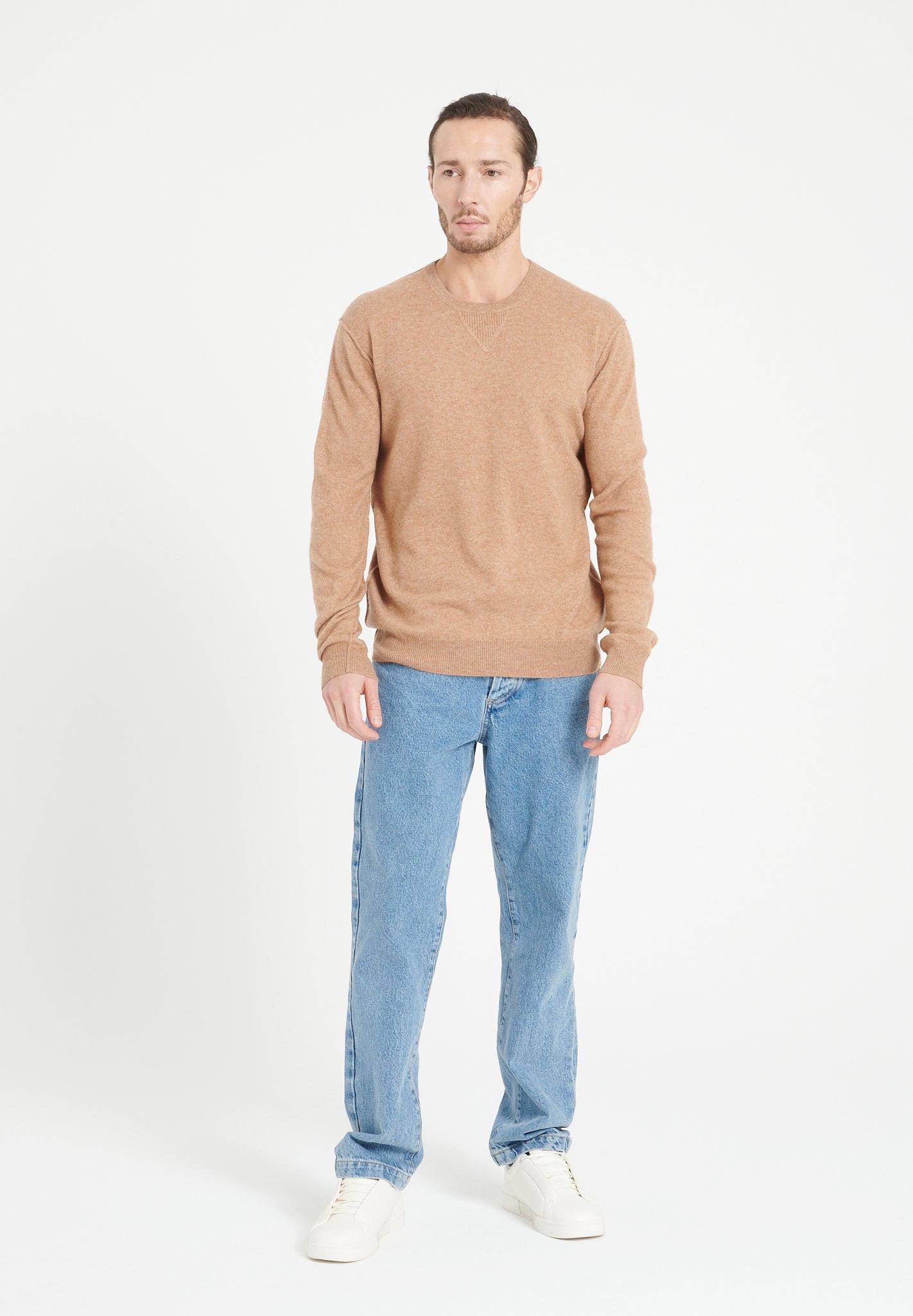 Studio Cashmere8  LUKE 12 Pull col rond - 100% cachemire 