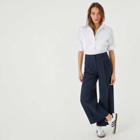 La Redoute Collections  Weite Bundfaltenhose 