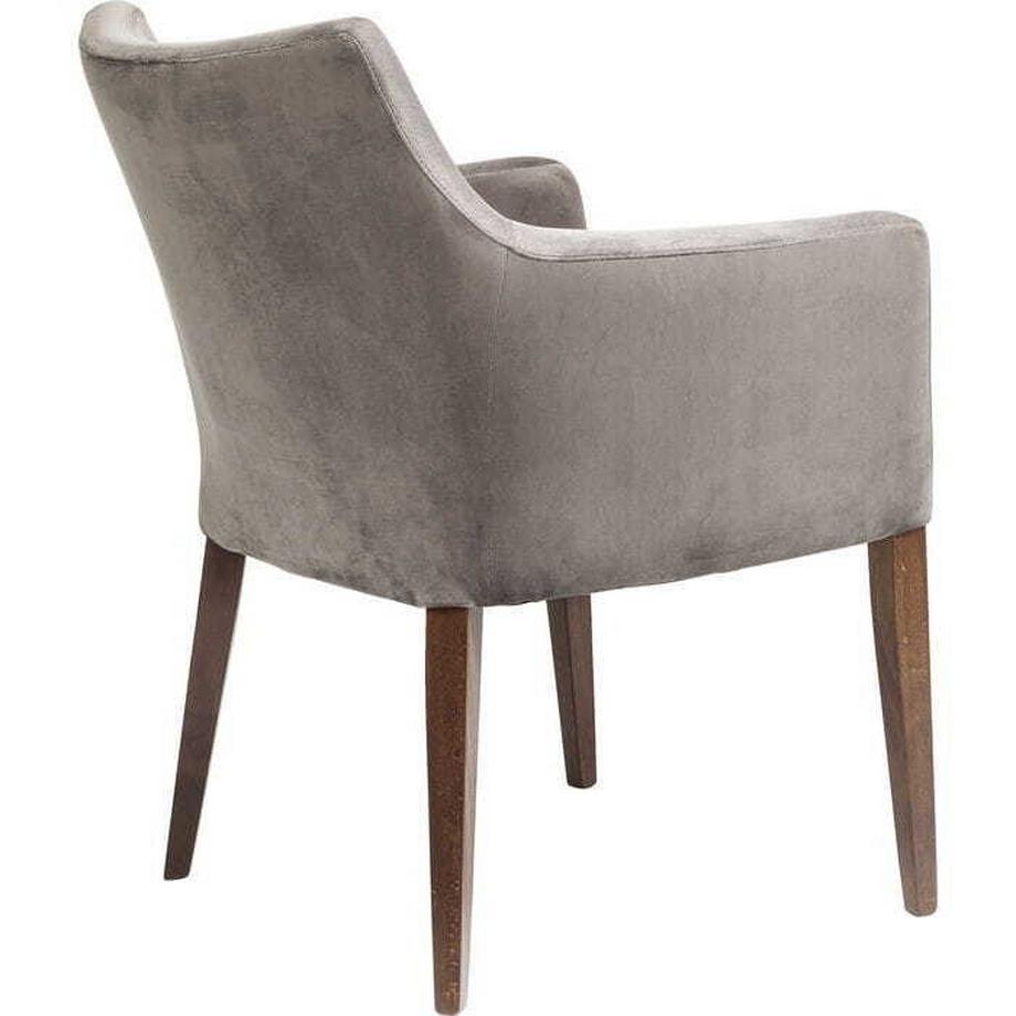 mutoni Poltrona Mode Velvet Grey  