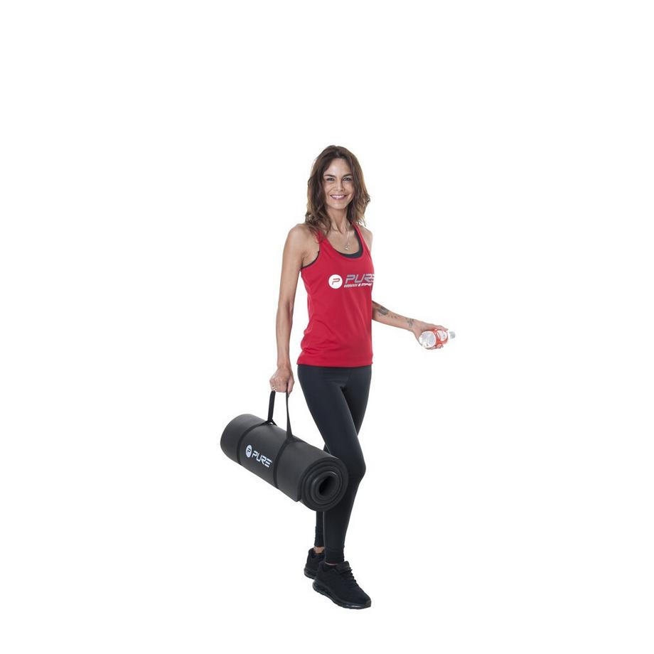 Pure2Improve  Fitness Matte schwarz 180x60cm 