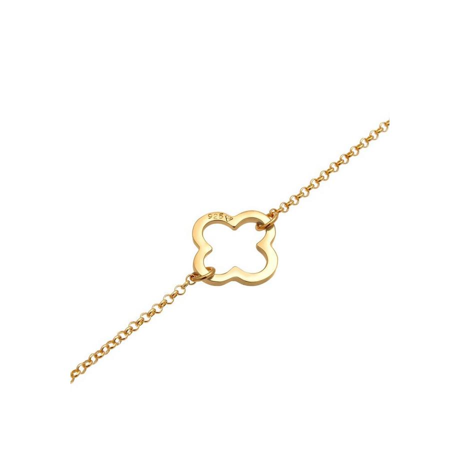 Elli  Bracelet Talisman Découpé En Trèfle 