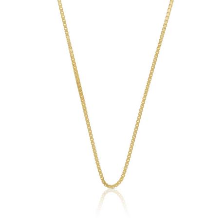 MUAU Schmuck  Collier Venezianer Gelbgold 585, 1.4mm, 38cm 