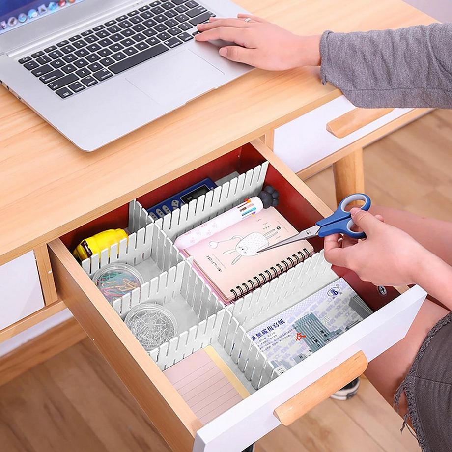 Northio  8x Trennwände zum Organisieren von Schubladen 